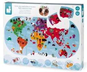 JANOD Puzzle do vane Mapa sveta