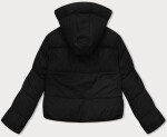 Čierna dámska krátka zimná páperová bunda J Style (16M9188-392) odstíny černé XL (42)