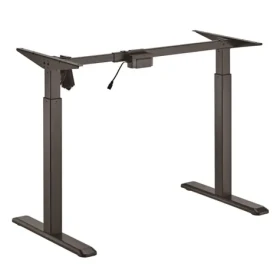 Brateck S03-22DE čierna / Výškovo nastaviteľná stolová podnož / elektricky nastaviteľná výška / 71-119cm / nosnosť 80kg (BRS0322DE)