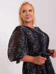 LK SK 509344 šaty.37 čierna M/L