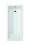 BESCO - Obdĺžniková vaňa MODERN SLIM - Nožičky k vani - Bez nožičiek, Rozmer vane - 150 × 70 cm VANMOD15SLIM