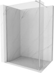 MEXEN/S - Kioto Sprchová zástena WALK-IN 115 x 40, transparent, chróm 800-115-212-01-00-040