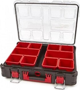 MILWAUKEE 4932464082 organizer PACKOUT IP65,10 samostatných boxů