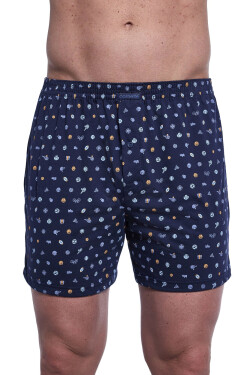 Pánske šortky 008/312 Comfort plus - CORNETTE tmavě modrá 3XL