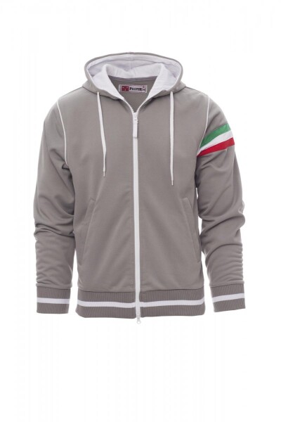 Mikina Payper NEVADA Farba: Šedá/ Biela, Veľkosť: 2XL (001270001113021XXL)