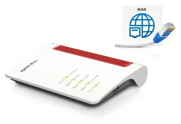 AVM FRITZ! Box 4050 / Wi-Fi Router / Wi-Fi 6 / 2.4 GHz a 5 GHz / 4X Gigabit LAN / USB (20003052)