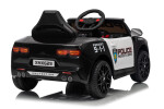Mamido Mamido Detské elektrické autíčko 911 Agency Police | 4x4 | RC | EVA kolesá + Megafón