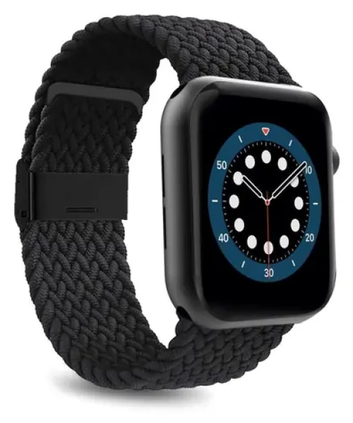 Puro Loop 42/44/45/49 mm čierna / Remienok pre Apple Watch / Nylon (AW44LOOPBLK)