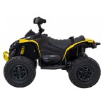 Mamido Detská elektrická štvorkolka Maverick ATV 2x200W žltá