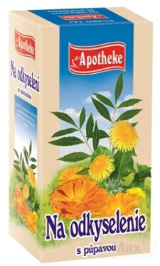 APOTHEKE ČAJ NA ODKYSLENIE PÚPAVOU