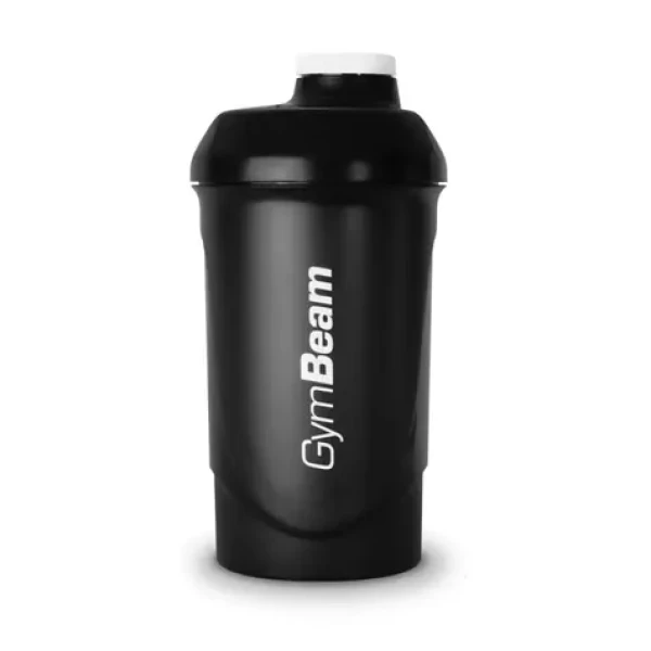 Šejker čierny All-Black 700 ml - GymBeam (700 ml, čierna) (46057-1-black)