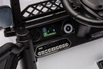 Mamido Elektrické autíčko Toyota FJ biela 4x4