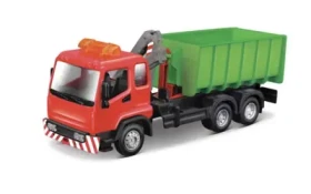 Bburago servisné vozidlo Hooklift and Crane Truck