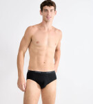 Pánske nohavičky Basic Midi 2P - BLACK - black 0004 - SLOGGI BLACK 7