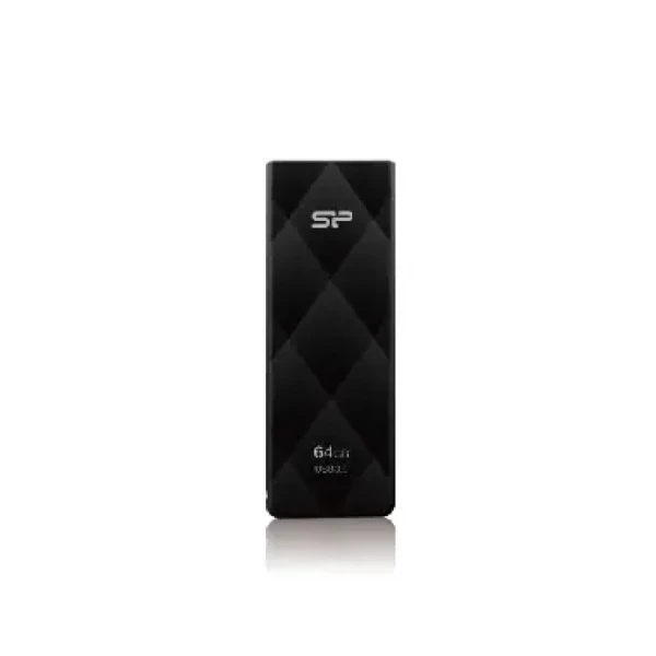 Silicon Power Blaze B20 / 64GB / USB 3.0 / Čierny (SP064GBUF3B20V1K)