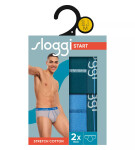 Pánske nohavičky Start Midi C2P box - UNKNOWN - teal V017 - SLOGGI UNKNOWN 6