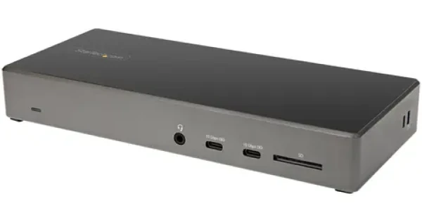 StarTech USB-C Triple 4K Dock / Dokovacia stanica / 2× DP + 1× HDMI / PD 100W / RJ-45 (DK31C2DHSPDUE)