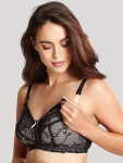 Dojčiacia podprsenka Panache Sophie Nursing black/chai 5821 70D