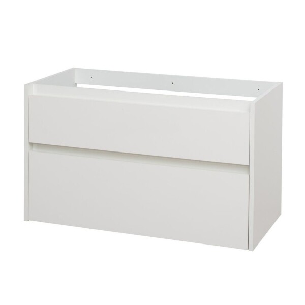 Mereo Opto, kúpeľňová skrinka 100 cm, biela CN912SN