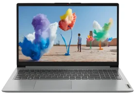 Lenovo IdeaPad 1 15AMN7 šedá / Notebook / 15.6" FHD / AMD Athlon Silver 7120U 2.4 GHz / 8GB / 512GB SSD (82VG00Y4CK)