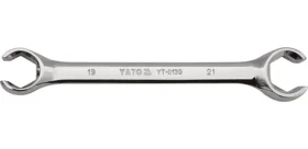 YATO YT-0140 / Kľúč prstencový polootvorený 22x24 mm / 250 mm (YT-0140)