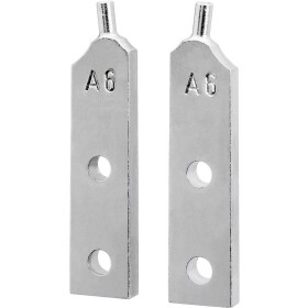 Knipex 46 19 A6 náhradné hroty ku kliešťam na poistné krúžky Vhodné pre vonkajšie krúžky 252-400 mm Tvar hrotu rovný; 46 19 A6