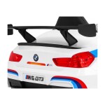 Mamido Elektrické auto BMW M6 GT3 2 x 45W biele