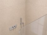 CERANO - Sprchová zástena Walk-in Orbis - Pravá - 8 mm - chróm, mliečne sklo - 70x200 CER-999924