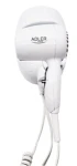Adler AD 2252 biela / Hotelový fén na vlasy / 1600 W / 2 teploty / 2 rýchlosti / držiak na stenu (AD 2252)