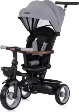 CHIPOLINO Trojkolka so strieškou Urban 2v1 Anthracite