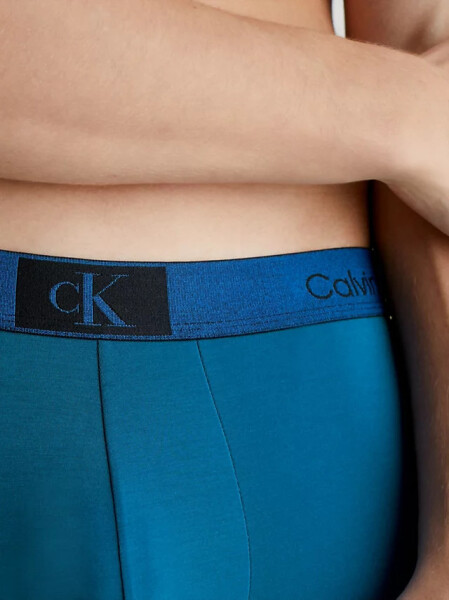 Pánske boxerky 000NB3400A 9NE modré - Calvin Klein XL