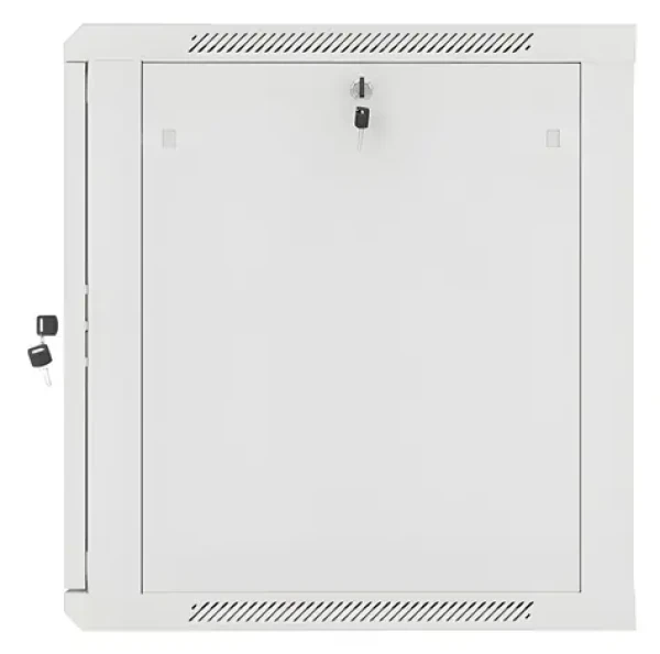 Lanberg WF01-6612-10S sivá / Nástenný rozvádzač / 19" / 12U / 600x600 mm / 60 kg (WF01-6612-10S)