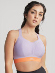 Športová podprsenka Non Wired Bra 7341B fialovo/orange - Panache 80H