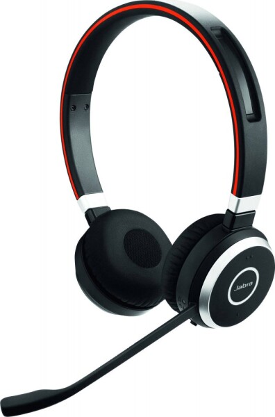 Jabra Evolve 65 MS Stereo / Duo / bezdrôtové slúchadlá s mikrofónom / BT + USB / certifikácia pre MS Skype for Business (6599-823-309)