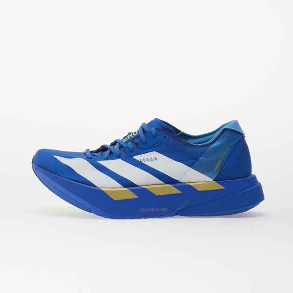Tenisky adidas Adizero Adios Pro 4 Blue/ Ftwr White/ Lime Burst EUR 44