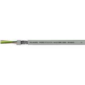 HELU 16002-500 dátový kábel LiYCY 2 x 0.5 mm² sivá 500 m; 16002-500