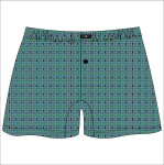 Pánske bavlnené boxerky směs barev M