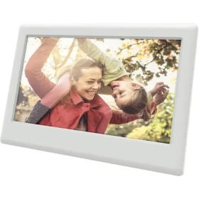 Sencor SDF 742 biela / Digitálny fotorámik / 7" IPS / 1024x600 px / USB / VESA (8590669285631)