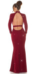 Sexy Red-Carpet KouCla Neck Evening Gown WOW! blackgold S