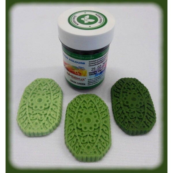 Gélová farba (Dark Green) tmavozelená 35 g - Food Colours - Food Colours