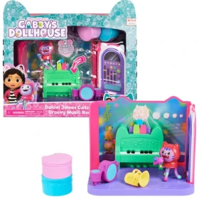 Spin Master Gabby's Dollhouse Herná kulisa Groovy Music Room