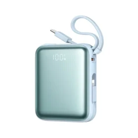 Joyroom JR-PBF27 modrá / Powerbanka / 10000mAh / 22.5W / 1x USB-C / 1x Lightning + 1 USB-C kábel (6956116771201)