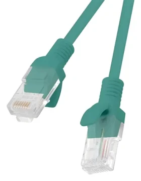Lanberg CAT6 UTP 0,25 m zelená / Patch kábel / RJ45-RJ45 / Fluke Passed (PCU6-10CC-0025-G)