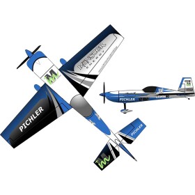 Pichler Extra 330 Münster Energy modrá RC model motorového lietadla BS 840 mm; C9177