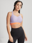 Športová podprsenka Non Wired Bra 7341B fialovo/orange - Panache 80H