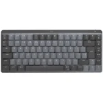 Logitech MX Mechanical Mini Clicky čierna / Kancelárska klávesnica / bezdrôtová / mechanická / QWERTY / BT / US layout (920-010782)