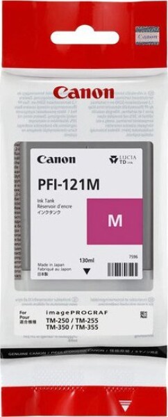 Canon originálny ink / Toner PFI-121 M, 6267C001, magenta, 130ml