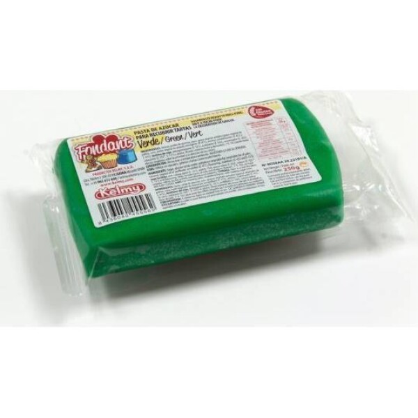 Potahovacia hmota 250 g - zelená - Kelmy - Kelmy