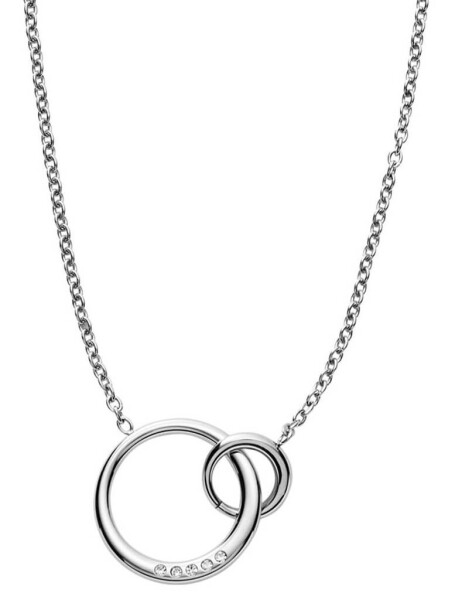 Skagen Oceľový náhrdelník so zirkónmi SKJ1053040