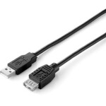 Equip USB 2.0 produžovací A-gt;A 1,8m M/F, čierny (128850)